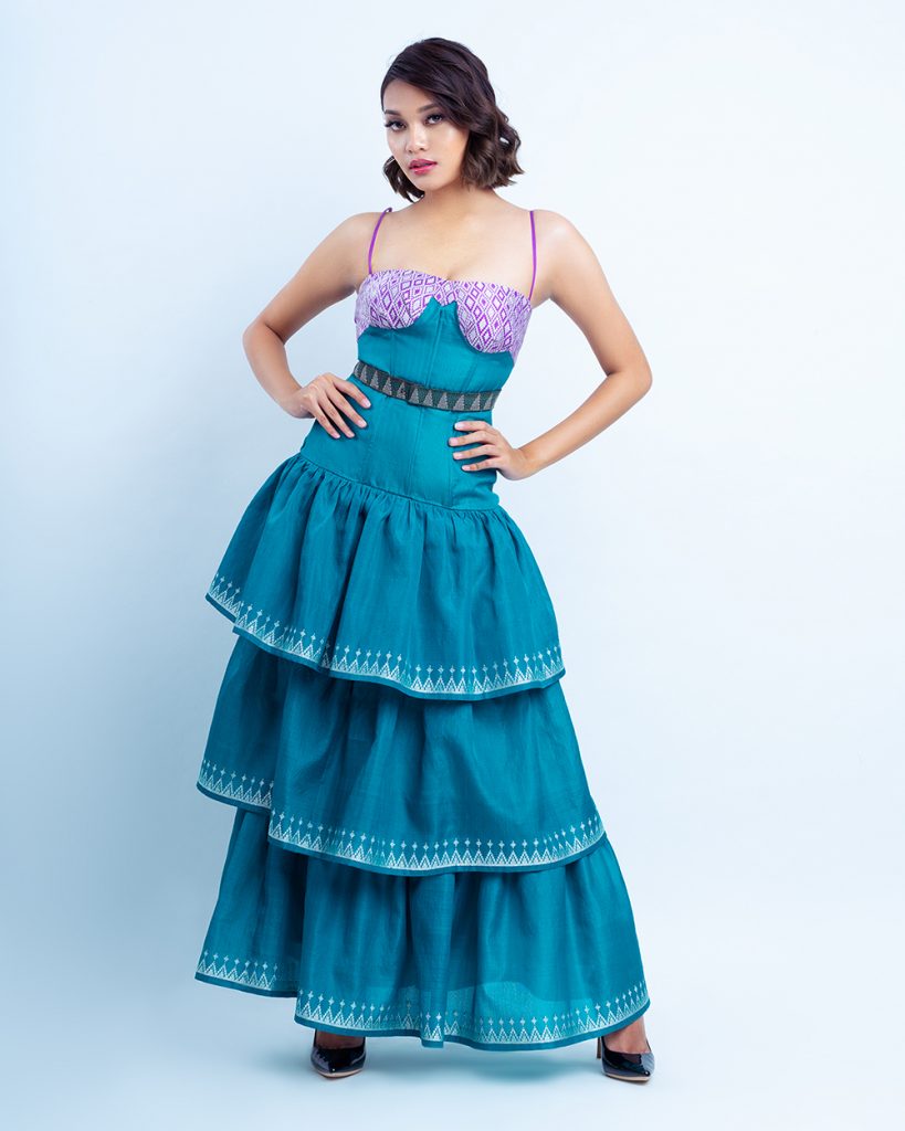 Belle Tiered Prom Dress 